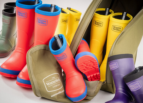 Insulated wellies kids best sale